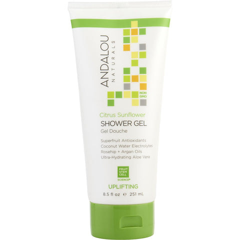 Andalou Naturals by Andalou Naturals Citrus Sunflower Uplifting Shower Gel 250ml/8.5oz