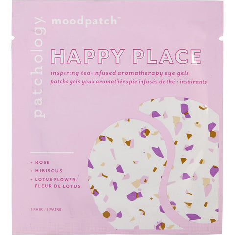 Patchology by Patchology Moodpatch Happy Place Inspiring Tea-Infused Aromatherapy Eye Gels (Rose+Hibiscus+Lotus Flower)