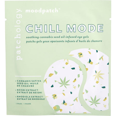 Patchology by Patchology Moodpatch - Chill Mode Soothing Cannabis Seed Oil-Infused Eye Gels (Cannabis Sativa Seed Oil+Reishi & Rhodiola Extract) --