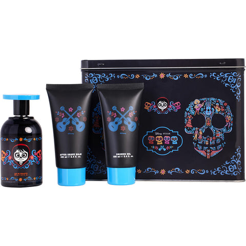 DISNEY PIXAR COCO by Disney EDT SPRAY 3.4 OZ & AFTERSHAVE BALM 3.4 OZ & SHOWER GEL 3.4 OZ