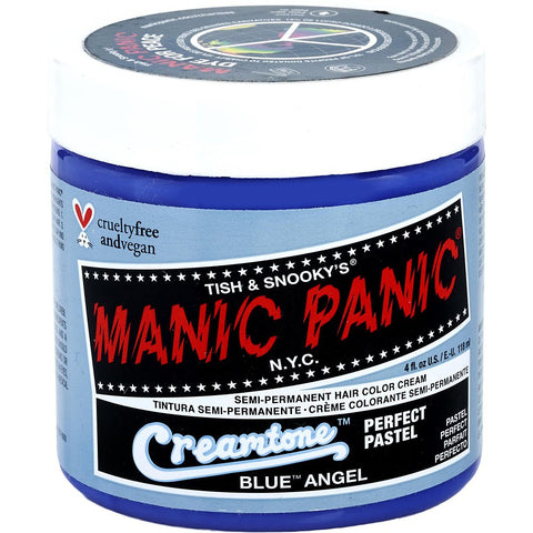 MANIC PANIC by Manic Panic CREAMTONE PERFECT PASTEL SEMI-PERMANENT HAIR COLOR CREAM - # BLUE ANGEL 4 OZ