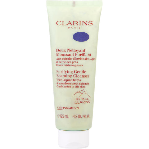 Clarins by Clarins Purifying Gentle Foaming Cleanser with Alpine Herbs & Meadowsweet Extracts - Combination to Oily Skin 125ml/4.2oz