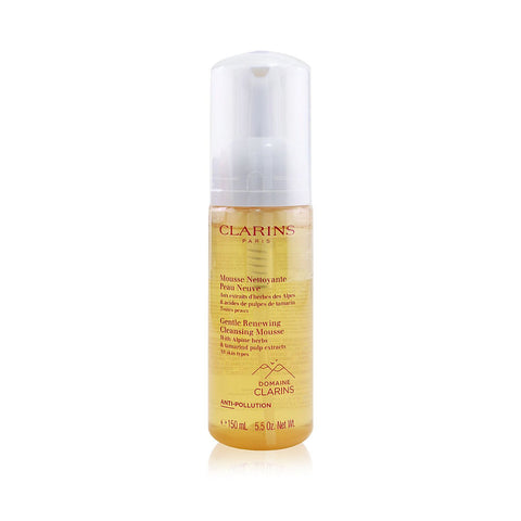 Clarins by Clarins Gentle Renewing Cleansing Mousse with Alpine Herbs & Tamarind Pulp Extracts 150ml/5.5oz