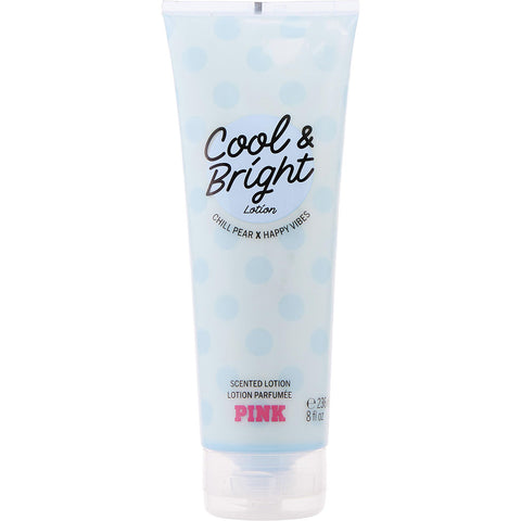 VICTORIA'S SECRET PINK COOL & BRIGHT by Victoria's Secret BODY LOTION 8 OZ