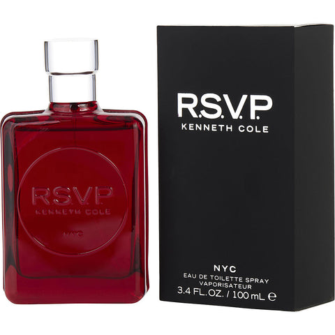 KENNETH COLE RSVP by Kenneth Cole EDT SPRAY (RED BOTTLE PACKAGING)