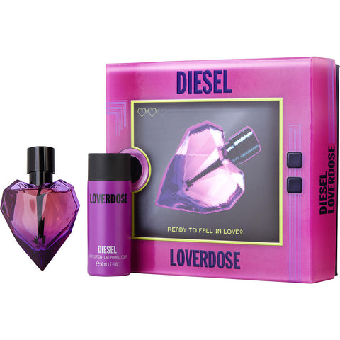 DIESEL LOVERDOSE by Diesel EAU DE PARFUM SPRAY & BODY LOTION 1.7 OZ