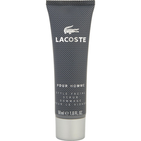 LACOSTE POUR HOMME by Lacoste STYLE FACIAL SCRUB 1.6 OZ