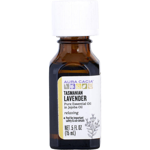 ESSENTIAL OILS AURA CACIA by Aura Cacia TASMANIA LAVENDER IN JOJOBA OIL 0.5 OZ