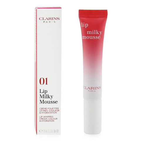 Clarins by Clarins Milky Mousse Lips - # 01 Milky Strawberry 10ml/0.3oz