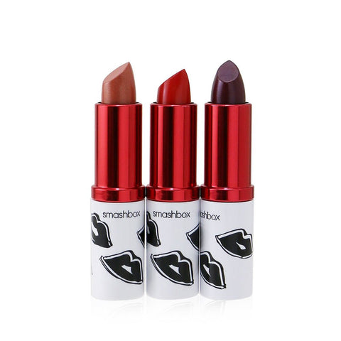 Smashbox by Smashbox Be Legendary Lipstick Trio Set (3x Be Legendary Lipstick) 3x3g/0.1oz