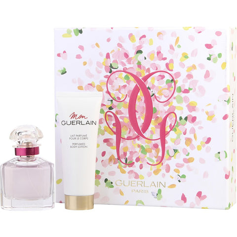 MON GUERLAIN BLOOM OF ROSE by Guerlain EDT SPRAY 1.7 OZ & BODY LOTION 2.5 OZ