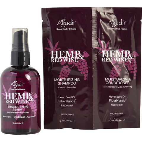 AGADIR by Agadir HEMP & RED WINE STRENGTHENING SERUM