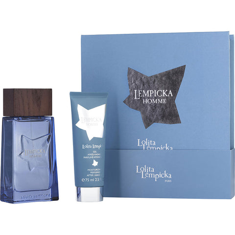 LOLITA LEMPICKA by Lolita Lempicka EDT SPRAY 3.4 OZ & AFTERSHAVE GEL 2.5 OZ