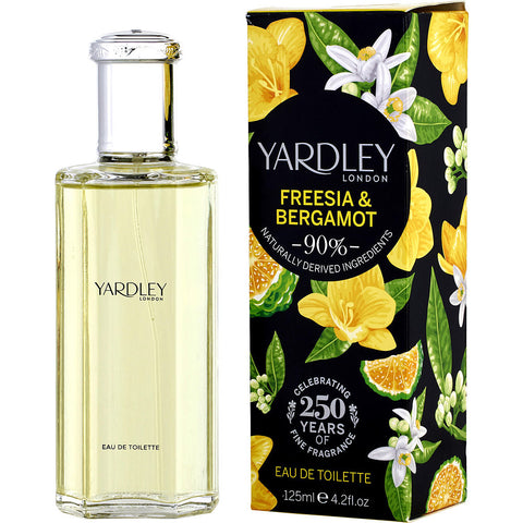 YARDLEY by Yardley FREESIA & BERGAMOT EDT SPRAY