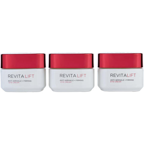 L'OREAL by L'Oreal RevitaLift Anti-Wrinkle + Firming Eye Cream Trio Pack 3x14g/0.5oz