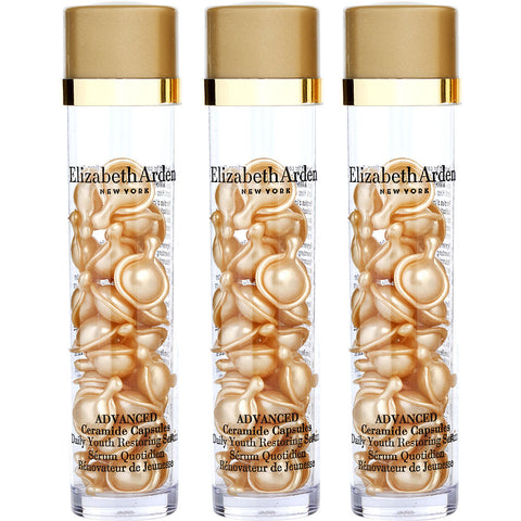 ELIZABETH ARDEN by Elizabeth Arden Ceramide Advanced Replenish & Restore Youth Restoring Serum Capsules Trio 3x30ct