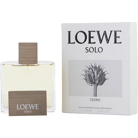 SOLO LOEWE CEDRO by Loewe EDT SPRAY (NEW PACKAGING)