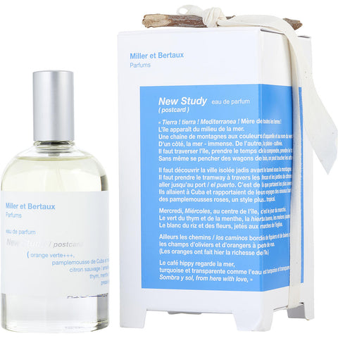 MILLER ET BERTAUX NEW STUDY POSTCARD by Miller et Bertaux EAU DE PARFUM SPRAY