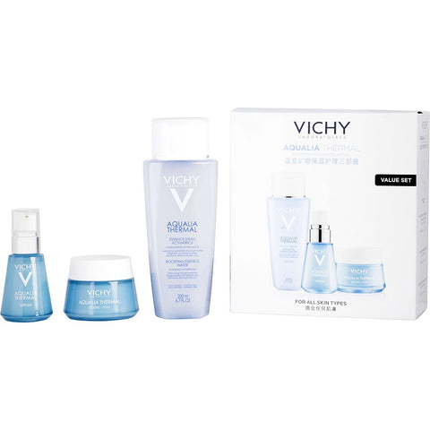 Vichy by Vichy Aqualia Thermal Boosting Hydration Ritual Set: Thermal Dynamic Rehydrating Serum 30ml + Thermal Light Cream 50ml + Boosting Essence Water 200ml 3pcs
