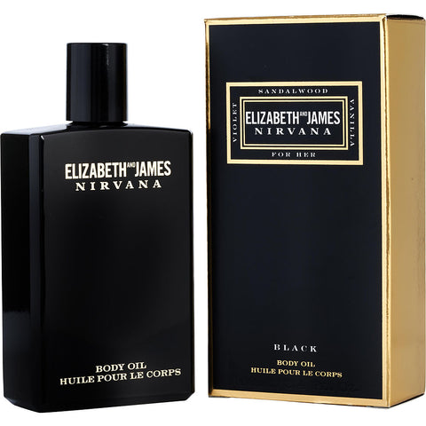 NIRVANA BLACK by Elizabeth and James BODY OIL 3.4 OZ