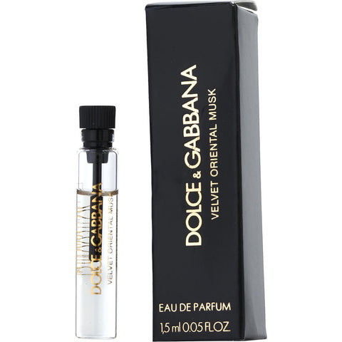 DOLCE & GABBANA VELVET ORIENTAL MUSK by Dolce & Gabbana EAU DE PARFUM VIAL ON CARD