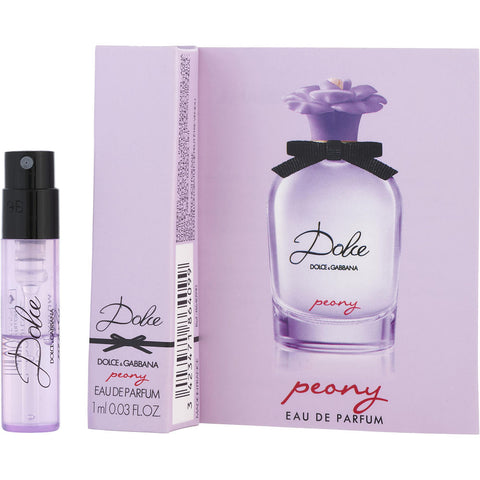 DOLCE PEONY by Dolce & Gabbana EAU DE PARFUM VIAL ON CARD