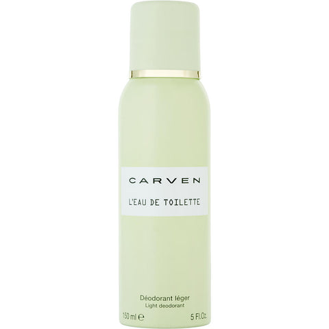 CARVEN L'EAU DE TOILETTE by Carven DEODORANT SPRAY *TESTER 5 OZ